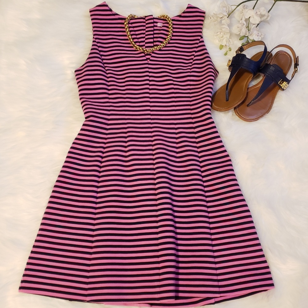 🎉HP!!🎉Lilly Pulitzer | Brielle Hotty Pink Dress - Picture 2 of 7